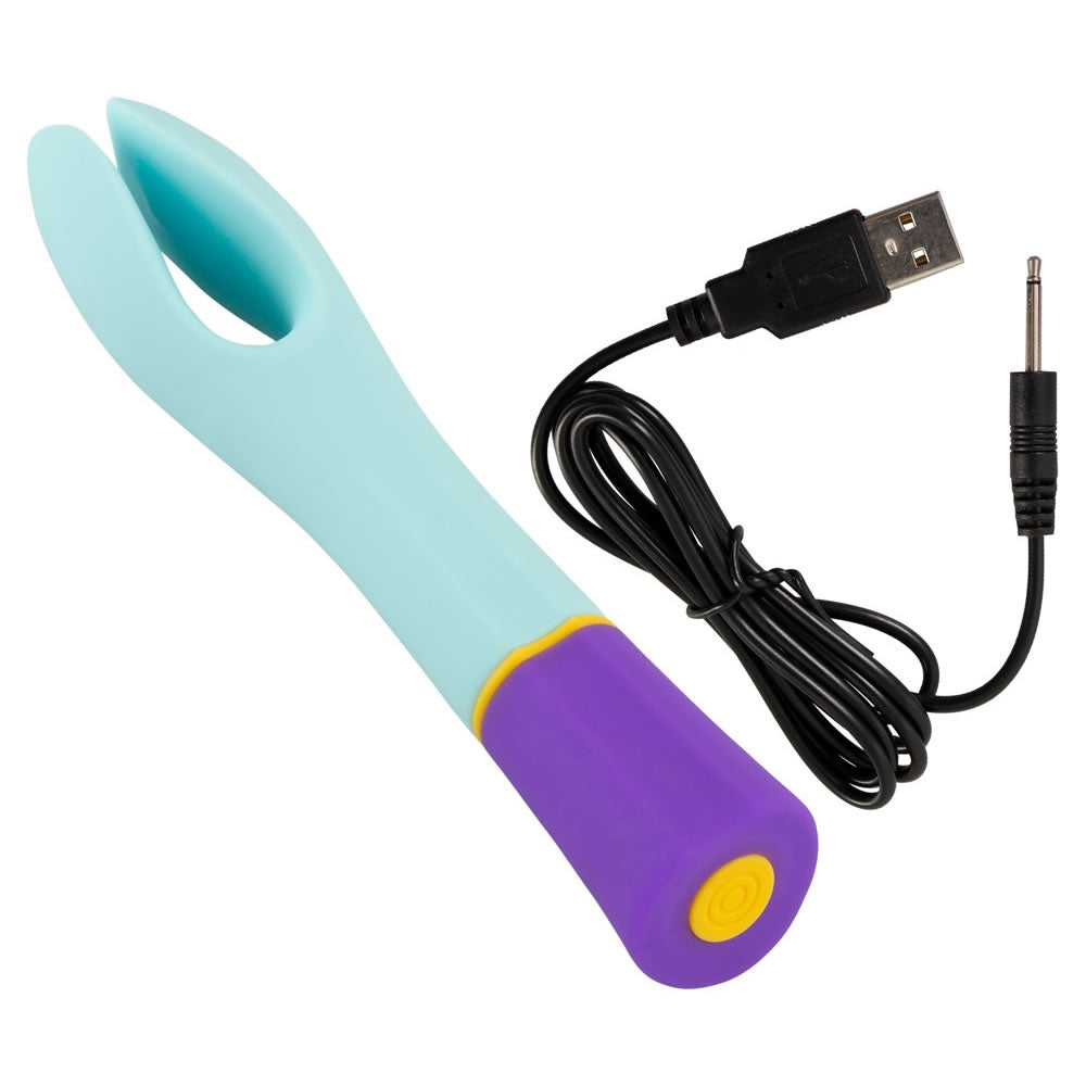 Silikone Dobbelt Vibrator til hende og ham