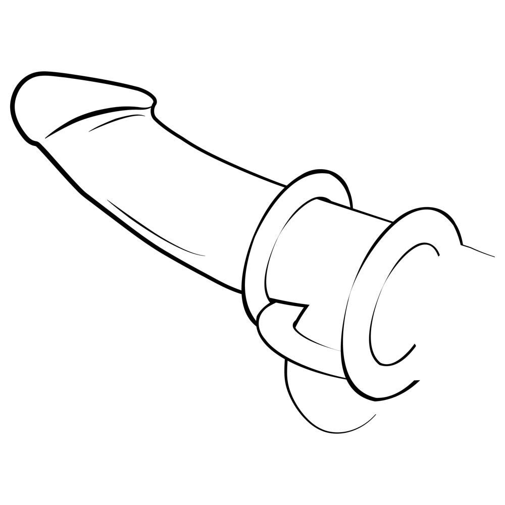 3 stk Testikel og Penisringe