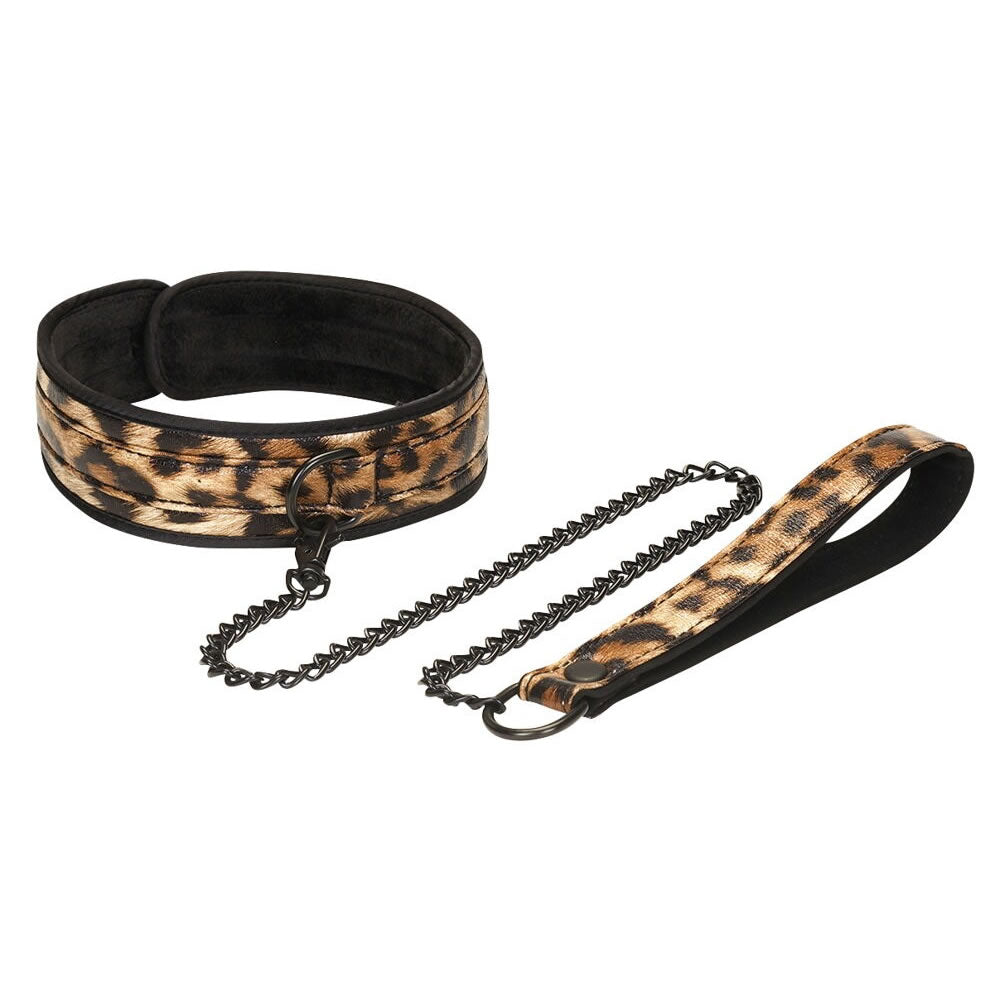 Leopard Print Blid Bondage Sæt