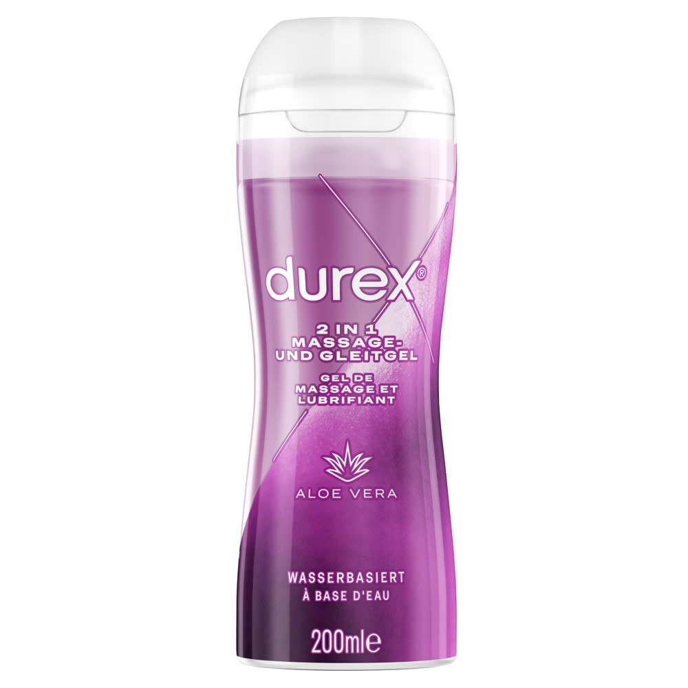 Aloe Vera 2-i-1 Massageolie og Glidecreme