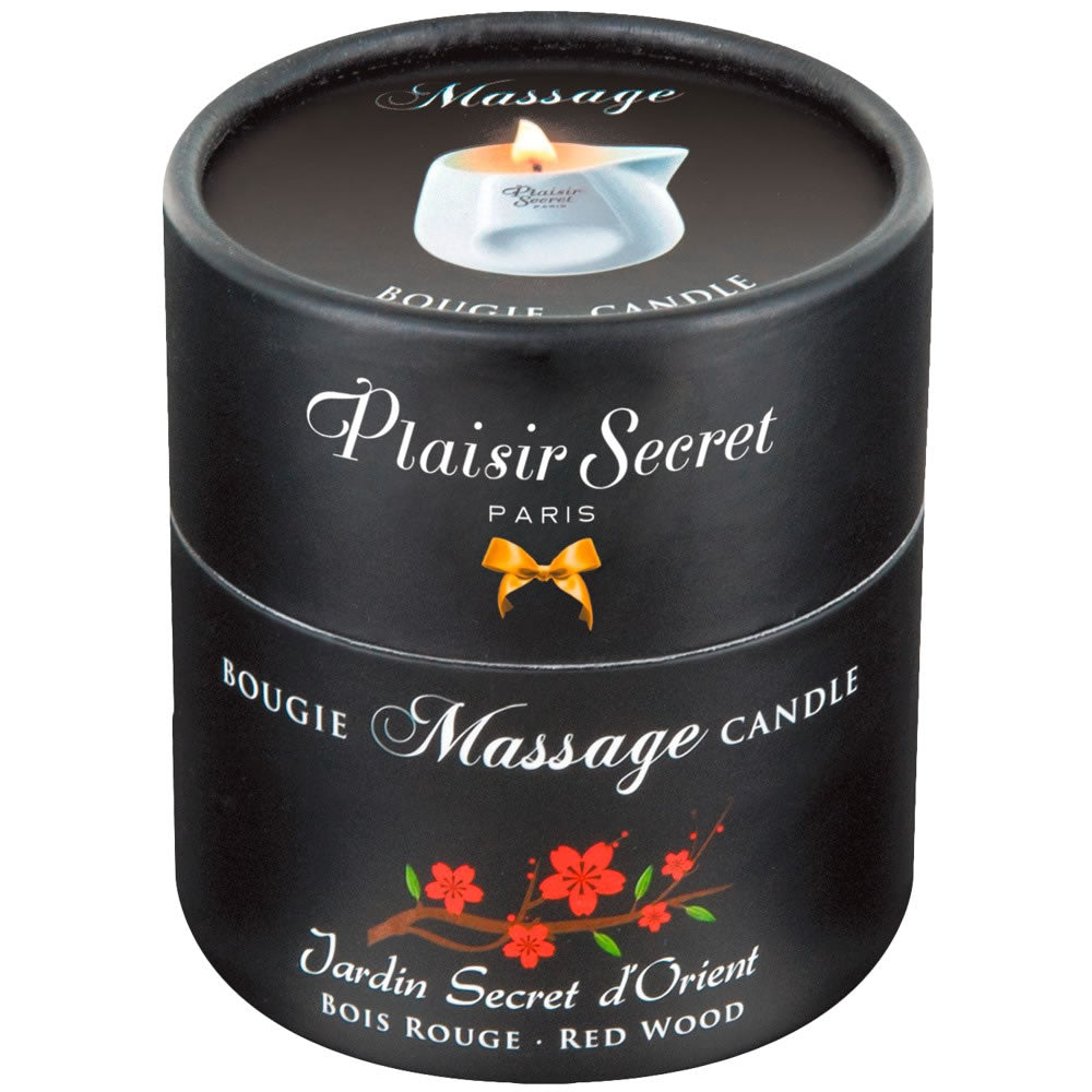 Plaisir Secret massage og SM lys med duft