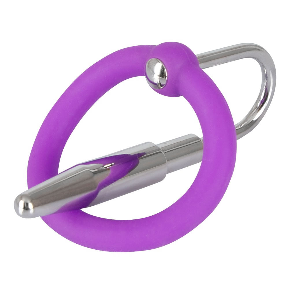 Dilator med Penishovedring af Silikone