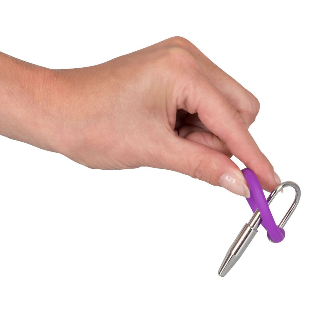 Dilator med Penishovedring af Silikone