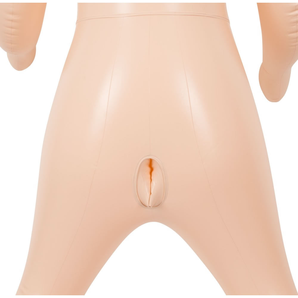 Lolitadukke Cum Swallowing Tessa med 3D ansigt