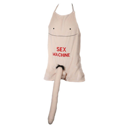 Forklæde Med Plys Penis - Sex Machine