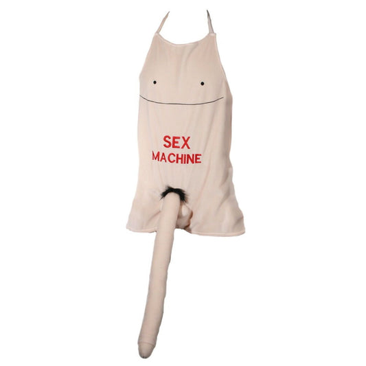 Forklæde Med Plys Penis - Sex Machine