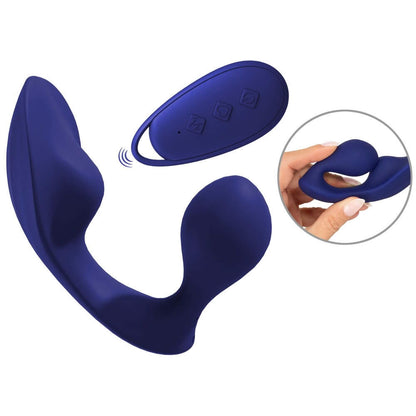 Fjernbetjent Anal og Klitoris Trusse Vibrator