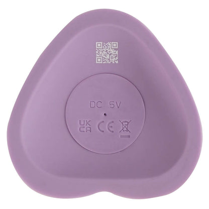 Heart Guy Purple Vibrator med Sugekop