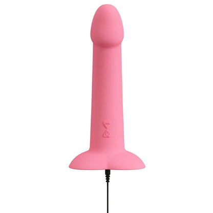 Heart Guy Pink Vibrator med Sugekop