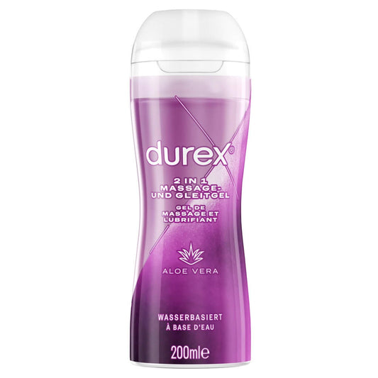 Aloe Vera 2-i-1 Massageolie og Glidecreme