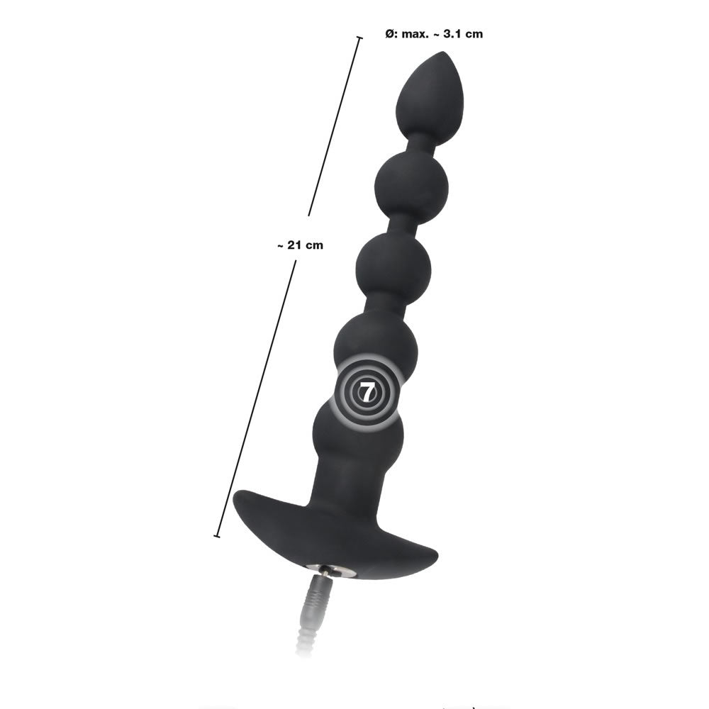 Analkuglekæde med Vibrator
