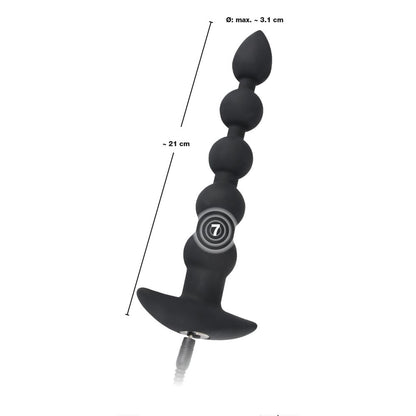 Analkuglekæde med Vibrator